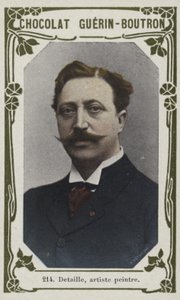 Detaille, ressam (renkli fotoğraf) by French School