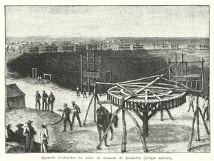Kimberley elmas madenleri, Ümit Burnu, Güney Afrika by French School