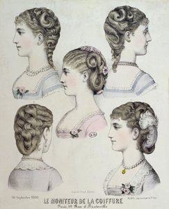 Farklı saç modelleri, Le Moniteur de la Coiffure