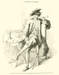 On yedinci yüzyıl (gravür) by French School