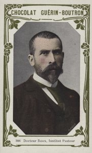 Doktor Roux, Institut Pasteur (renkli fotoğraf) by French School
