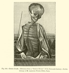 Doktor Ölümü (gravür) by French School