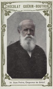 Dom Pedro, Brezilya İmparatoru (renkli fotoğraf) by French School