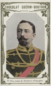 Don Jaime de Bourbon dEspagne (renkli fotoğraf) by French School