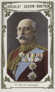 Duc de Connaught (renkli fotoğraf) by French School