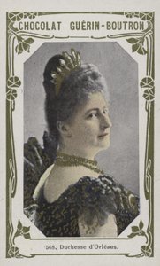 Düşes dOrleans (renkli fotoğraf) by French School