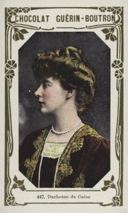 Guise Düşesi (renkli fotoğraf) by French School
