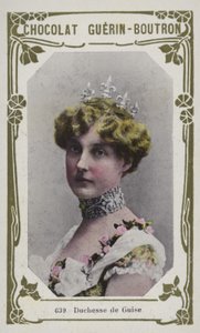 Guise Düşesi (renkli fotoğraf) by French School