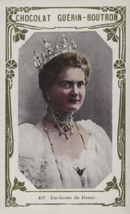 Hessen Düşesi (renkli fotoğraf) by French School