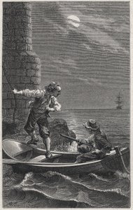 Duguay-Trouins İngiliz esaretinden kaçış by French School