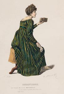 Duhautcours, Act V, Sc IX (renkli gravür) by French School