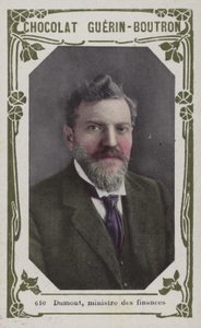 Dumont, Maliye Bakanı (renkli fotoğraf) by French School