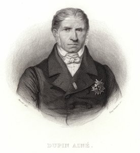 Dupin Aine - Fransız politikacı ve Temsilciler Meclisi Başkanı (1783-1865) by French School