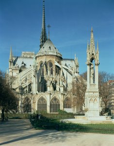 Notre Dame Doğu ucu, 1163-1345 by French School