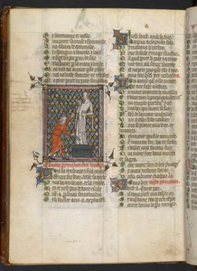 Egerton MS 881, f.165v (parşömen) by French School