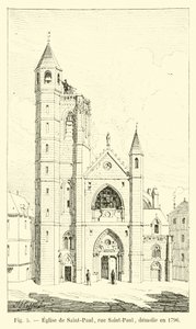 Saint-Paul Kilisesi, rue Saint-Paul, 1796