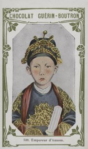 Empereur dAnnam (renkli fotoğraf) by French School