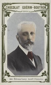 Etienne Lamy, Academie Française (renkli fotoğraf) by French School