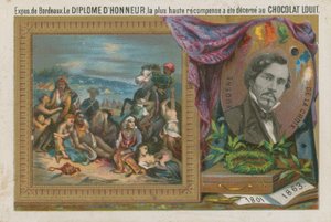 Eugene Delacroix, 19. Yüzyıl Fransız ressamı by French School