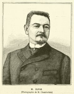 Eugene Dupas, Fransız memur (gravür) by French School