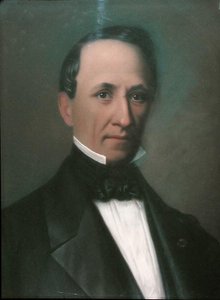 Eugene Renault (1805-63) (tuval üzerine yağlı boya) by French School