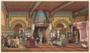 Avrupa Orta Çağ Kostümü by French School