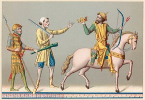 Avrupa Orta Çağ Kostümü by French School