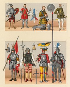 Avrupa XV-XVI.Yüzyıl Kostümü by French School