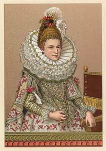 Avrupa XVI. Yüzyıl Kostümü by French School