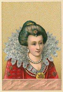 Avrupa XVI. Yüzyıl Kostümü by French School
