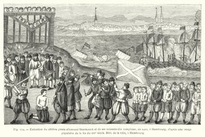 Ünlü Alman korsan Stoerteneck ve yetmiş suç ortağının 1402