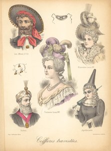 Sıra dışı saç stilleri by French School