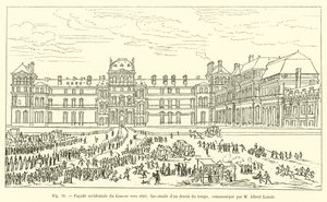1660 civarında Louvre