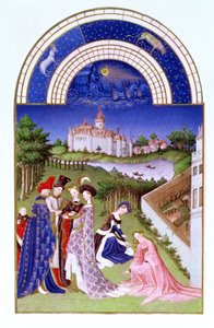Nisan ayının faksı: Tres Riches Heures du Duc de Berry