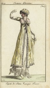 Bir baloda dans eden şık kadın by French School