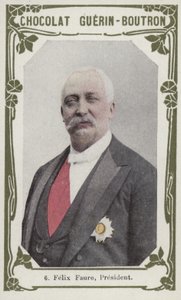 Felix Faure, Başkan (renkli fotoğraf) by French School