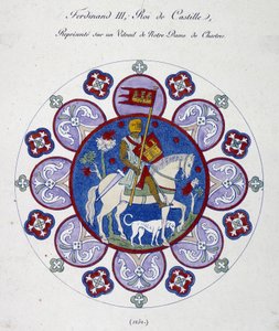 Kastilya Kralı III. Fernand, Notre Dame de Chartres
