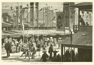 Afiş Partisi (gravür) by French School