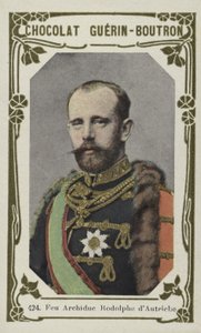 Avusturya Arşidükü Rudolf (renkli fotoğraf) by French School