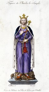 Basit Charles III Figürü by French School