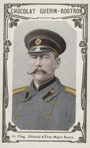 Flug, General dEtat-Major Russe (renkli fotoğraf) by French School