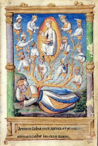 Fol.11r Jesse Ağacı, Heures a l