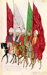 Fol. 41 Senyörden Savaşa Kadar Standartlara Sahip Adamlar, 