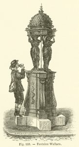 Fontaine Wallace (gravür) by French School