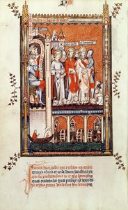 Fr 2092 f.37v Sisinnius, Vie de St. Denis