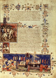 Fr 4274 fol.6 Haçlı Seferleri için Hareket, 1352 by French School