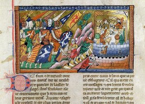 Fr 9084 f.53 Bir kaleye saldıran bir İngiliz ordusu, 