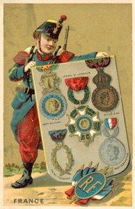 Fransa (kromolitho) by French School