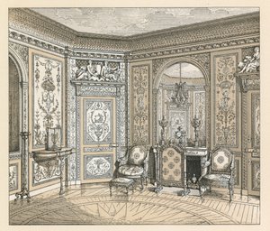 Fransa XVIII.Yüzyıl Kostümü by French School