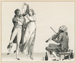 Fransa XVIII.Yüzyıl Kostümü by French School